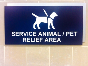 Service Animal/ Pet Relief Area