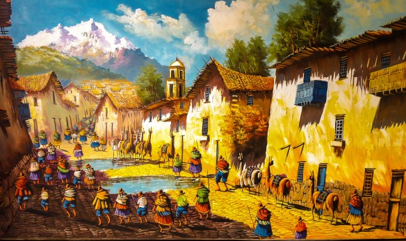 Peruvian Country Scene
