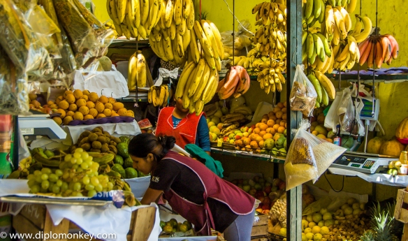 Musa Market Fruit Seller.