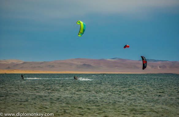 Kitesurfing